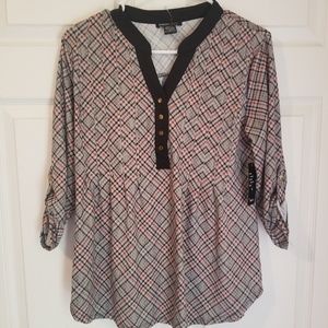 Robert Louis Knit Top NWT Small Convertible Sleeve